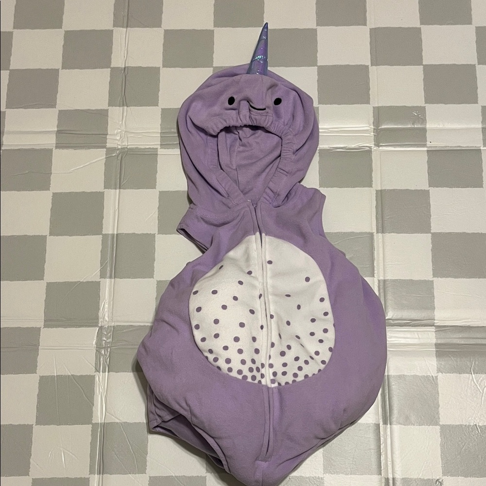Carter's Purple Narwal Costume